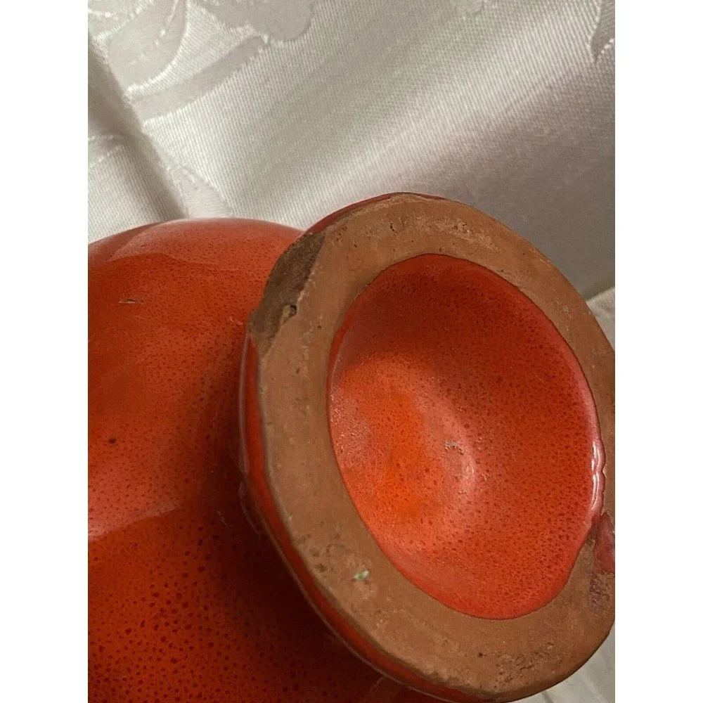 Vintage glazed pottery